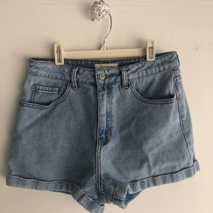 PacSun mom jean shorts